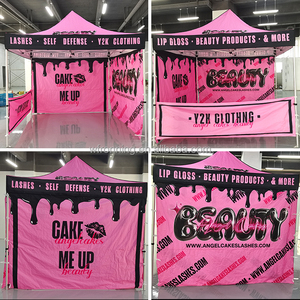 Commercial Grade 3x6 Pop up <strong>Gazebo</strong> and 10x20 Custom Tent for Retail Kiosk and Food Market Vending - Product Image 4