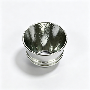 Customized Aluminum Orange Peel Reflector Cup Impact Resistant For Outdoor Searchlight - Product Image 2