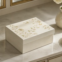 Boîte en carton rigide épais de 1,8 mm, boîte cadeau personnalisée avec couvercle et base, pour emballage cadeau de luxe, séparation du couvercle