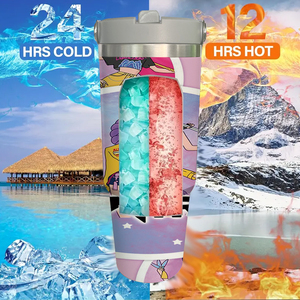USA kho 30oz đôi tường Kpop Thợ Săn Quỷ merch UV Anime thép không gỉ Tumblers Hộp quà tặng - Product Image 6
