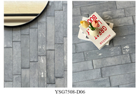 Carreaux de céramique décoratifs pour salle de bain 75x300, carreaux de céramique faits à la main pour la décoration de la cuisine et de la salle de bain