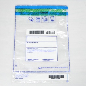 Bolsa de Plástico Transparente Autoadhesiva Personalizada, Bolsa de Seguridad a Prueba de Manipulaciones para Efectivo - Product Image 5