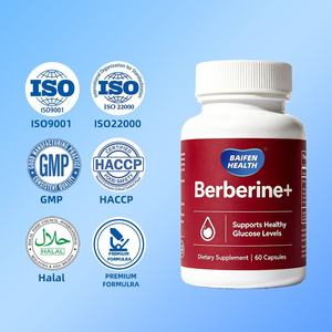 Gummies de soutien immunitaire naturel au complexe de berbérine et de cannelle, 60 unités, vente en gros directe usine OEM - Product Image 3