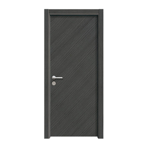 Waterproof WPC Door Panel ABS/PVC/WPC Door Skin China Wooden Door Manufacture - Product Image 3
