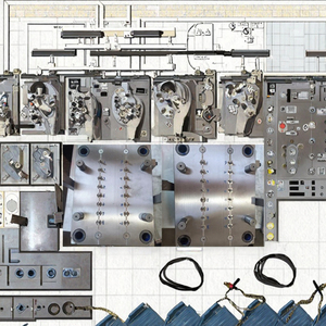 Bagian baterai Lithium aluminium kustom cetakan cap progresif baja pabrik khusus untuk peralatan rumah tangga - Product Image 3
