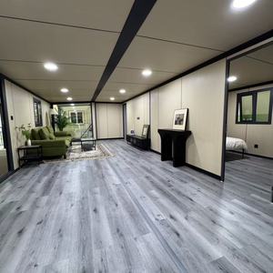 Casa Container di Lusso Espandibile con 3 Camere <span class=keywords><strong>da</strong></span> Letto e Bagno, Struttura in Acciaio <span class=keywords><strong>da</strong></span> 20 Piedi in Vendita - Product Image 4