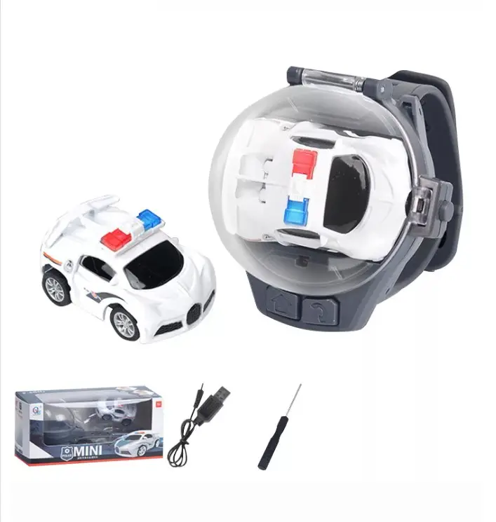HOSHI Chic Mini Watch Car 2.4G Watch Remote Control Vehicle Cute Truck Infrared Sensing Rc Car Toys For Baby Small Children