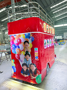 <span class=keywords><strong>Bus</strong></span> touristique électrique de luxe à deux étages pour parc d'attractions, modèle London Sightseeing <span class=keywords><strong>Bus</strong></span>, à vendre - Product Image 4