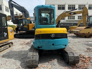 Excavadora de cadenas mini Kubota KX155 usada de 5 toneladas, original de Japón, lista para enviar - Product Image 2