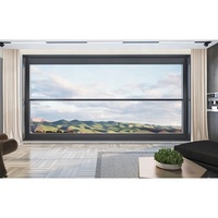 NUOXIN Design moderne personnalisé automatique glissière verticale double vitrage aluminium lève-vitre électrique