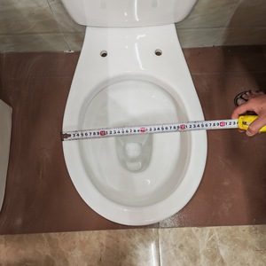 Design moderne Deux pièces Chasse directe Salle <span class=keywords><strong>de</strong></span> bain <span class=keywords><strong>Toilette</strong></span> Split Sanitaire pour Hôtels S-Trap 250mm - Product Image 5