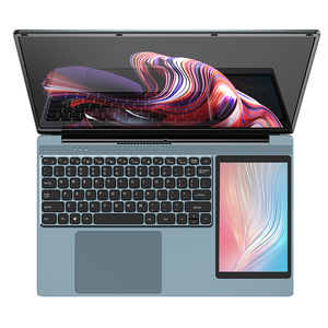 สินค้าใหม่ที่ดีที่สุด คอมพิวเตอร์นักเรียนหน้าจอคู่ขนาด 15.6 นิ้ว N100 16GB 512GB 11 สำหรับธุรกิจสำนักงาน แล็ปท็อปใหม่เอี่ยม - Product Image 1