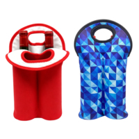 Sac isotherme porte-vin personnalisé avec logo, sac de transport pour bouteille de vin, sac cadeau, étui pour bouteille de vin, support de bouteille de vin personnalisé OEM