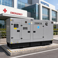 Groupe électrogène diesel silencieux 280 kW 350 kVA, moteur 6LTAA9.5-G1, 400 kVA 500 kVA 550 kVA 650 kVA, 60 Hz