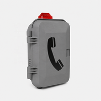 Terminal de communication confidentiel avec balise pour zone d'usine restreinte, téléphone industriel étanche IP67