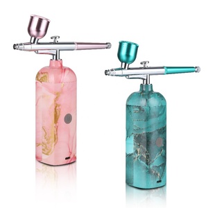 Outils de décoration de gâteaux à air comprimé manuels, réutilisables et réglables, en matériau ABS, pour la coloration des gâteaux, l'application de paillettes comestibles/peinture - Product Image 2