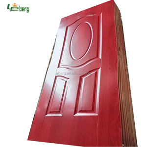 920*2150mm White <strong>Premier</strong>/Wenge/Wood Veneer/Melamine Molded HDF Door Skin - Product Image 3