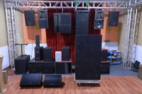 AMPLIFICADOR DE POTENCIA profesional, subwoofer, clase td, 2x3800W