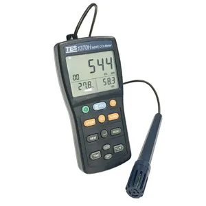 Compteur de CO2 et capteur de température et d'humidité TES-1370H avec mesure continue et écran LCD à trois lignes - Product Image 3