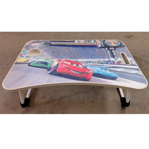 Küçük katlanabilir dizüstü bilgisayar masası yatak odası oturma odası veya ev ofis ve okul çalışması kullanımı için daire - Product Image 4