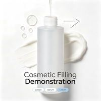 Bouteille en plastique HDPE vide de 180 ml pour le stockage de lotion cosmétique et de réactifs chimiques