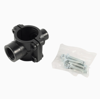 Raccords à selle en PEHD pour systèmes d'irrigation, tailles 20mm-110mm, connecteur rapide, installation facile