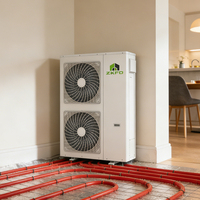Bomba de Calor Monobloque DC Inverter 9-25kW R32 ERP A+++ Aire-Agua para Calefacción y ACS, Sin Tanque, para Uso Doméstico y Hotelero, 3 Años de Garantía