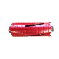 Brocas de núcleo seco Turbo soldadas con láser, broca de núcleo de diamante para mampostería de hormigón reforzado con pared de ladrillo de hormigón