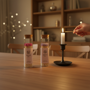 Contenitore in Vetro Ermetico con Tappo in Sughero per Fiammiferi, <span class=keywords><strong>Due</strong></span> Specifiche, Etichetta Personalizzabile, Set Regalo per Negozio di Candele, Fornitura all'Ingrosso - Product Image 6