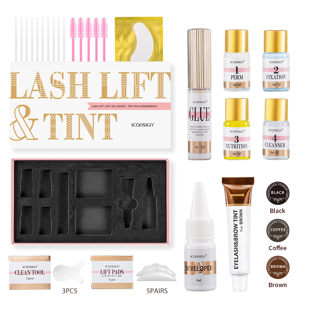 Kit 8 Lash Lift y kit de tinte