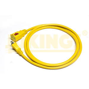 16/2 3ft Điện Có Thể Thu Vào Ngoài Trời Điện 125V Nhiệm Vụ Nặng Nề Không Thấm Nước Mở Rộng Dây Khóa 125V Nhiệm Vụ Nặng Nề Mở Rộng Dây - Product Image 5