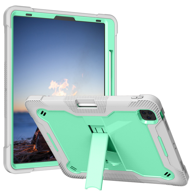 High Quality Wholesale Newest Tablet Case 360 Full Protective Kickstand Back Cover for Apple iPad Pro 12.9 Inch Tablets Case