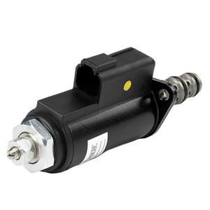 Vanne solénoïde rotative 12V 111-9916 avec port de 1/2 pouce pour excavatrices Caterpillar - Product Image 2