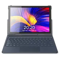 Veidoo Tablet Android Octa-core, Penyimpanan 64GB 1920X1200 Layar FHD 2.4G 5G Wi-Fi Ganda 4G 10 Inci 2 Dalam 1 Tablet PC dengan Keyboard