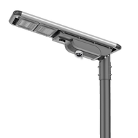 Lampadaire Solaire LED 40W à Vendre : Éclairage Extérieur Étanche IP66, Montage sur Poteau, Panneau Solaire Monocristallin en Aluminium, Batterie LiFePO4