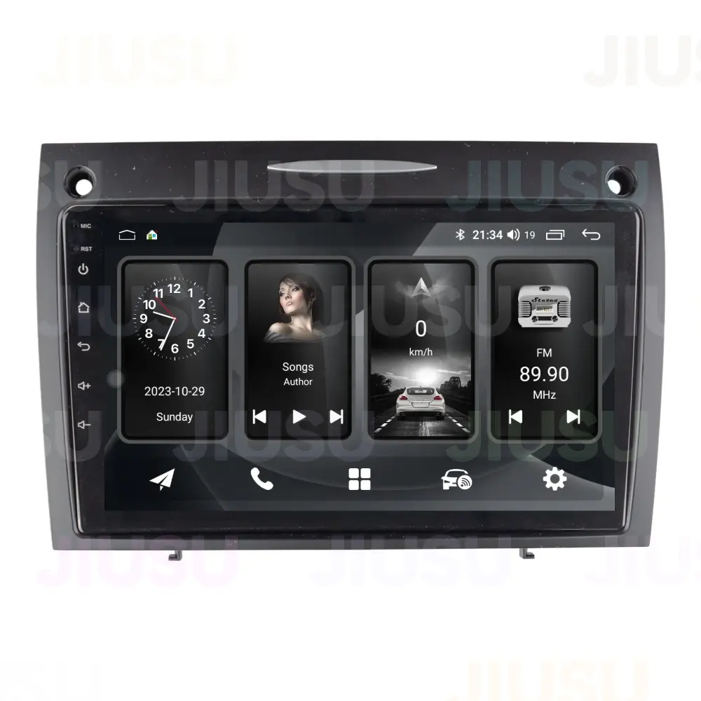 Pantalla táctil Android 12 Radio de coche navegación GPS REPRODUCTOR DE DVD sistema Multimedia estéreo para Benz SLK 2004-2011 con Carplay DSP