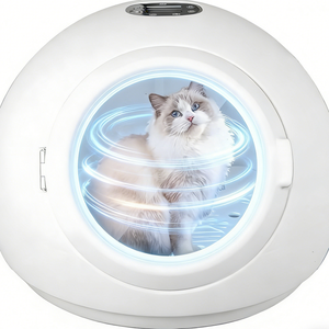 Secadora Ecológica <span class=keywords><strong>para</strong></span> Mascotas de 55L <span class=keywords><strong>para</strong></span> Gatos - Máquina de Aseo Automática de Bajo Ruido, <span class=keywords><strong>Productos</strong></span> de Baño <span class=keywords><strong>para</strong></span> Todas <span class=keywords><strong>las</strong></span> Estaciones en Interiores - Product Image 5