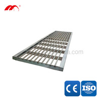 Grille de drainage en acier inoxydable pour sol, résistante au feu et à la corrosion, conforme à la norme EN1433