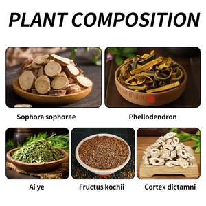Crème de soin corporel à base de plantes chinoises contre les champignons, les démangeaisons, les éruptions cutanées, l'urticaire, le psoriasis - Product Image 2