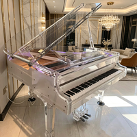 Source Factory High-End Customization Competitive Price Crystal Grand Piano for Concert Performance Events