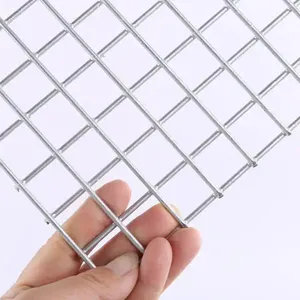 75 X 75mm 100 X 100mm Hot Dipped Galvanized 2x2 Welded Wire Mesh Fence Panel 6mm Welded Wire Mesh Sheets