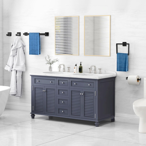 Juego de 5 Accesorios de Baño de Acero Inoxidable para Montar en la Pared, Toallero de Lujo Dorado para Ducha - Product Image 6