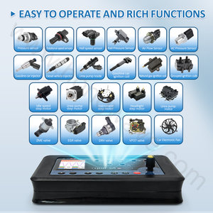 Xe cảm biến Tester Oscilloscope PWM ổ đĩa vạn năng đánh lửa crdi phun mô phỏng bước điều khiển động cơ công cụ Chẩn đoán qdb300 5A - Product Image 3