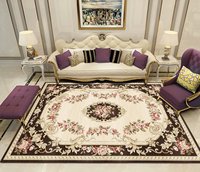 Teppich luxus floral print teppich schlafzimmer Komfortable 3d teppich für wohnzimmer