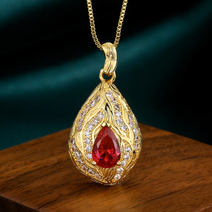 Rz ट्रेंडिंग उत्पाद सबसे ज्यादा बिकने वाले नेकलेस सेट फैशन ज़िरकोनिया आभूषण निर्माता महिला गहने सेट और सामान - Product Image 6