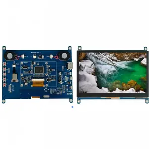 7英寸液晶1024x600屏幕IPS电容式7英寸触摸屏支持7液晶触摸屏显示器覆盆子pi 4