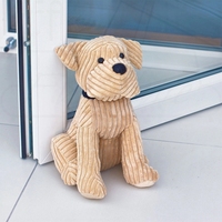 Butée de porte lestée personnalisée en forme de chiot mignon en peluche, butée de porte en sable, décoration d'intérieur en forme d'animal, jouet en peluche