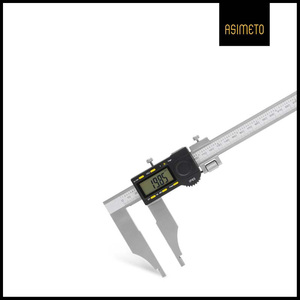 ASIMETO 315-12-6 Porte-jauges numériques robustes en ABS, plage de mesure 0-300 mm/12 po, longueur de mâchoire 90 mm, IP65 - Product Image 3