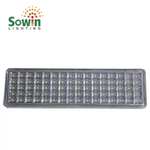 โคมไฟฉุกเฉิน LED แบบชาร์จไฟได้สำหรับใช้ในบ้านแบตเตอรี่ลิเธียม6W 220V