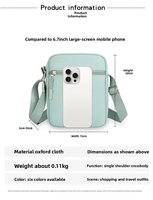Nouveaux sacs à bandoulière mini tendance pour femmes, sac pour téléphone avec plusieurs compartiments, petit sac à bandoulière décontracté, sac à main tendance pour femmes